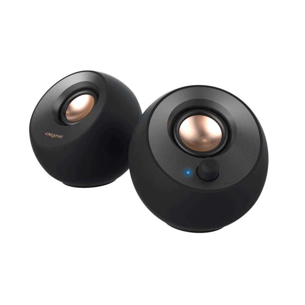 ALTAVOCES CREATIVE PEBBLE 2.0 V2 USB-C NEGRO