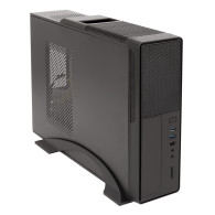 CAJA MICRO-ATX/MINI-ITX SOBREMESA UNYKA 2010 USB3 (SFX300W CERT.) NEGRA 52085
