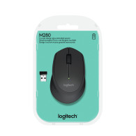 RATON LOGITECH INALAMBRICO M280 NEGRO IN/USB 2.4GHZ 910-004287