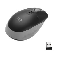 RATON LOGITECH INALAMBRICO M190 USB GRIS MEDIO 910-005906