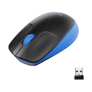 RATON LOGITECH INALAMBRICO M190 USB AZUL 910-005907