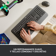TECLADO LOGITECH INALAMBRICO SIGNATURE K650 BT 5.1 GRAFITO ESPAØOL 920-010917