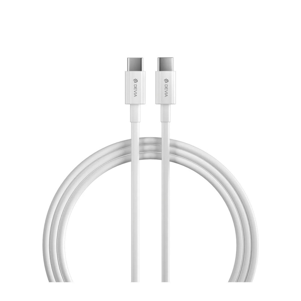 DEVIA CABLE TIPO C-TIPO C 3A 2m. BLANCO