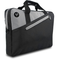 BOLSA PORTATIL NGS 14.1 GINGERBLACK NEGRO Y GRIS