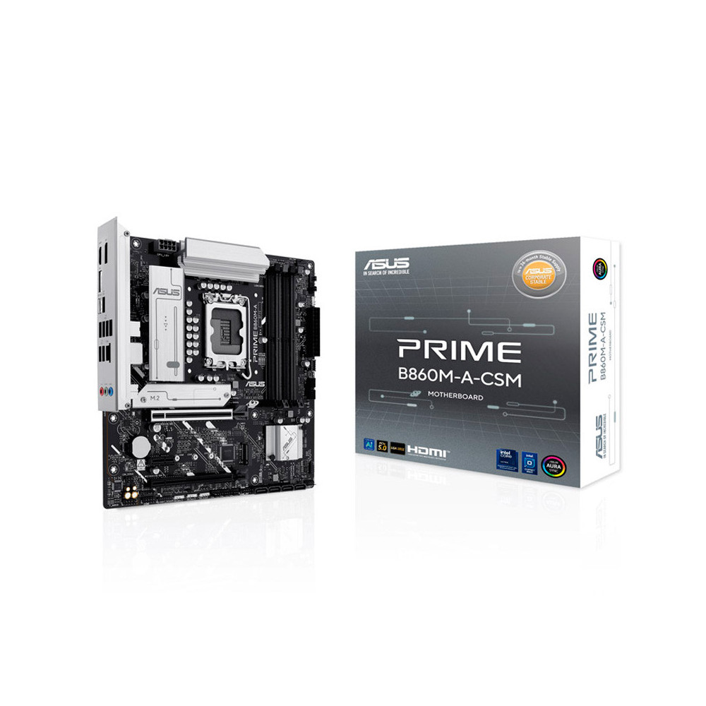 PLACA BASE ASUS PRIME B860M-A CSM MICROATX DDR5 SOCKET 1851