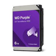 HD SATA III 6TB WESTERN DIGITAL PURPLE SURVEILLANCE 256MB WD64PURZ
