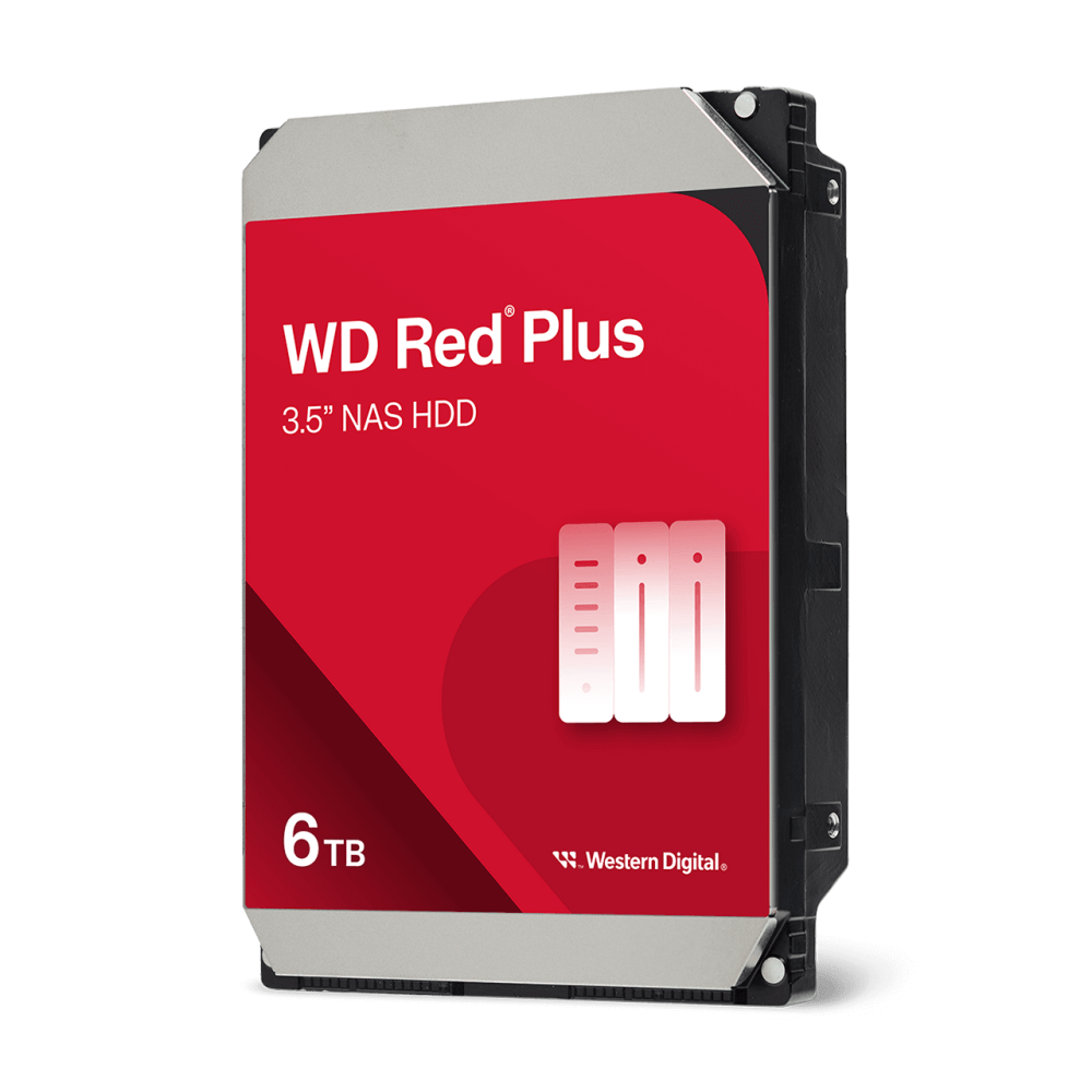 HD SATA III 6TB WESTERN DIGITAL RED PLUS 256MB WD60EFPX