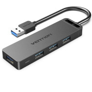 HUB USB 3.0 4 PUERTOS / MICROUSB PD VENTION CHLBB