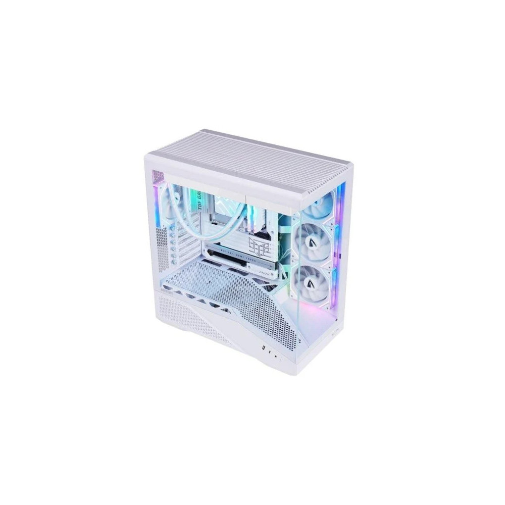 CAJA ATX ABYSM GAMING ARIAN FRAME A400 CRISTAL TEMPLADO USB3.2 BLANCA AB123533W