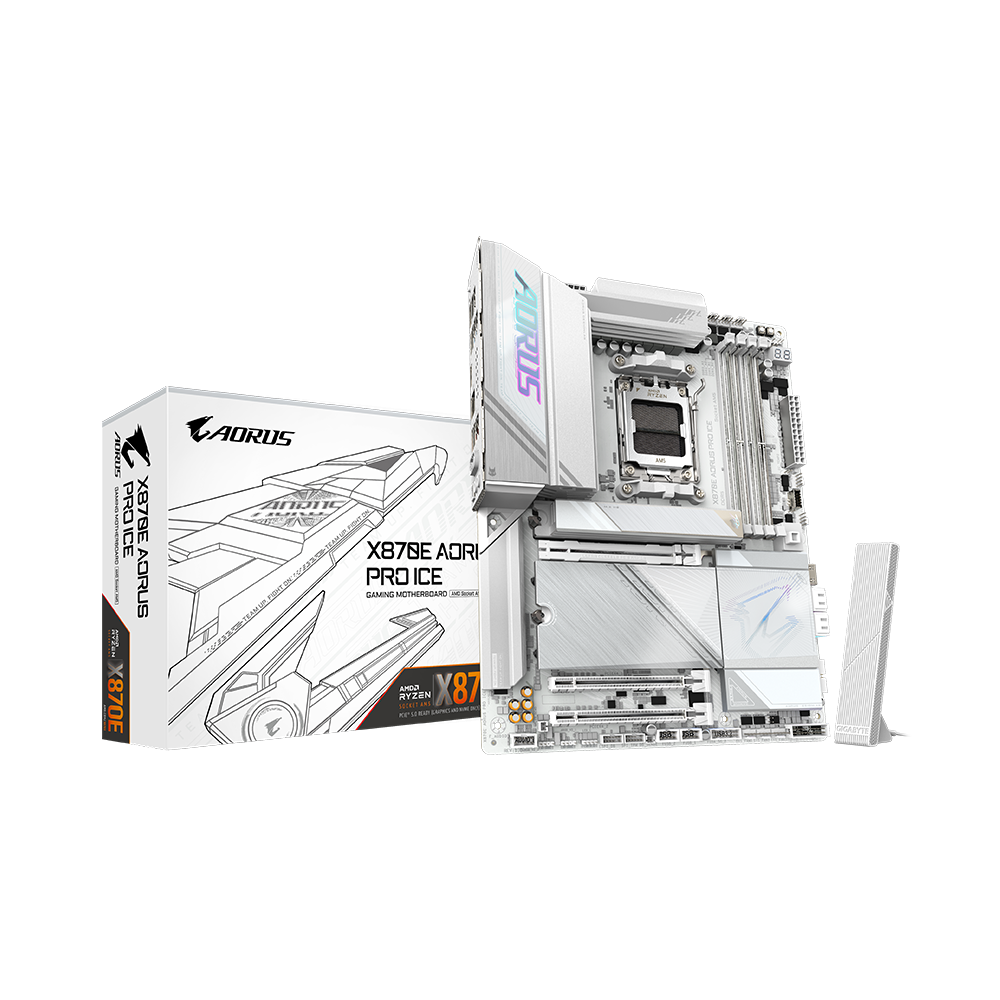 Placa Base Gigabyte X870E AORUS Pro ICE Socket AM5