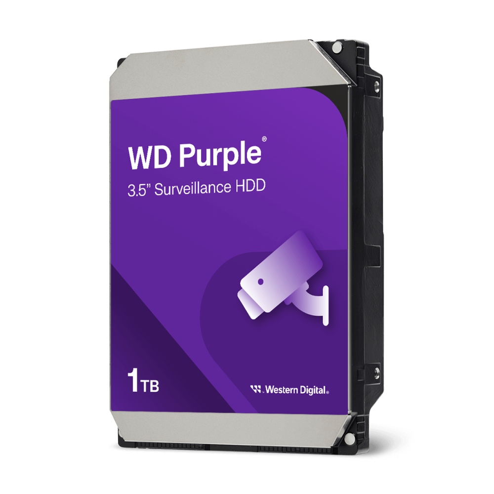 HD SATA III 1TB WESTERN DIGITAL PURPLE SURVEILLANCE 64MB WD10PURZ