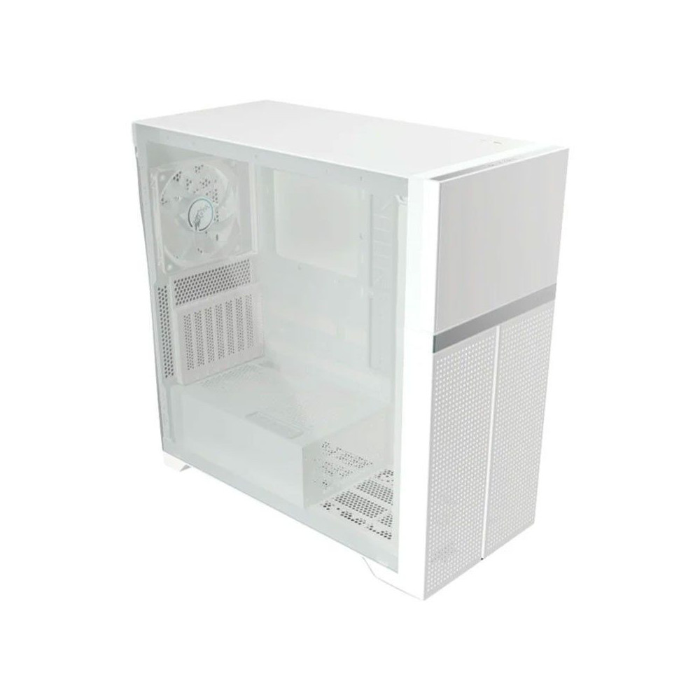 CAJA ATX SEMITORRE VALKYRIE VK02 LITE CRISTAL TEMPLADO BLANCA