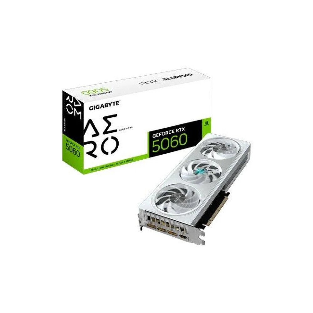 TARJETA GRAFICA GIGABYTE RTX5060 AERO OC 8GB GDDR7