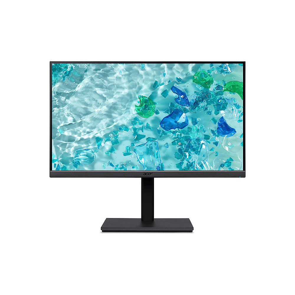 MONITOR 23.8 ACER B247TY IPS FHD ZEROFRAME 4MS MM PIVOTANTE VGA HDMI DP NEGRO