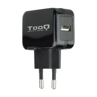 CARGADOR USB TOOQ PARED 5V 2.4 A NEGRO TQWC-1S01