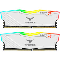 MEMORIA KIT DDR4 16GB (2X8GB) PC4-28800 3600MHZ TEAMGROUP DELTA RGB BLANCO