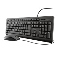 TECLADO USB + RATON USB TRUST TKM-250 23977 NEGRO
