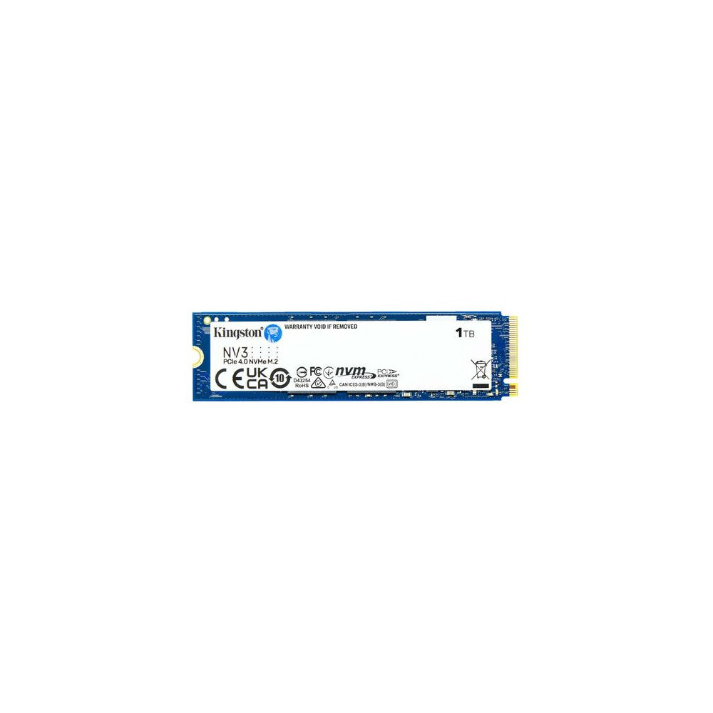 HD SSD 1TB KINGSTON M.2 2280 NV3 PCIEX 4.0 SNV3S/1000G