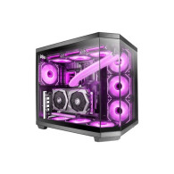 SEMITORRE GAMING ATX MARS GAMING MC3TCORE SIN FUENTE NEGRO