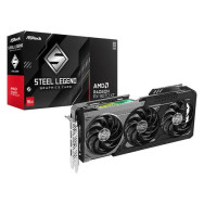 Tarjeta Gráfica ASRock AMD Radeon RX 9070 XT Steel Legend Dark 16GB GDDR6