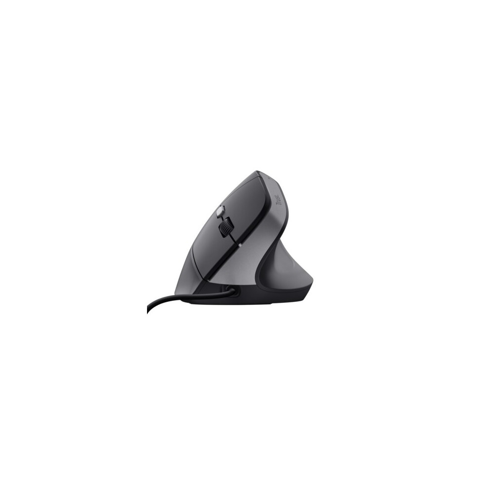 RATON TRUST BAYO II 25144 ERGONOMICO 2400DPI USB NEGRO