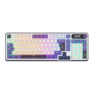 Teclado para Mac y Windows Royal Kludge RKS98 ISO-ES RGB Hot-Swappable Switch Chartreuse Wireless Blackberry