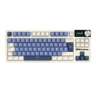 Teclado para Mac y Windows Royal Kludge RKS85 ISO-ES RGB Hot-Swappable Switch Cloud Wireless Horizon Blue