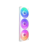 NZXT F360 RGB Core UNIBODY 360mm Single-Frame Blanco