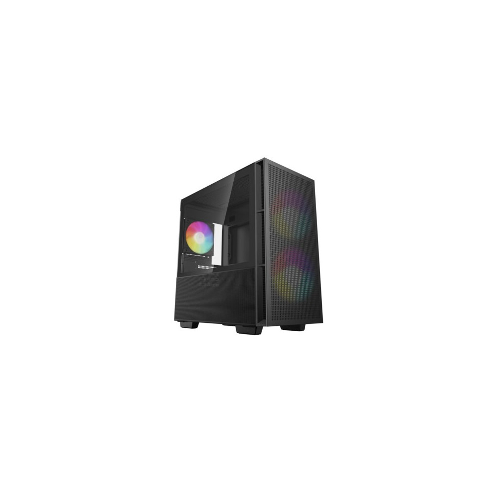 CAJA MICRO-ATX SEMITORRE DEEPCOOL CH360 ARGB CT 3V NEGRA R-CH360-BKAPE3-G-1