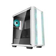 CAJA ATX SEMITORRE DEEPCOOL CC560 CRISTAL TEMPLADO BLANCA 4 VENTILADORES LED V2
