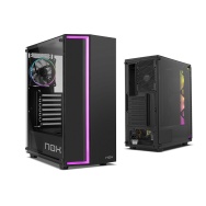 CAJA ATX SEMITORRE NOX INFINITY GAMMA NEGRA ARGB USB3