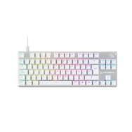 TECLADO GAMING NEWSKILL SERIKE TKL V2 ALAMBRICO USB A ALUMINIO ABS RGB ES BLANCO