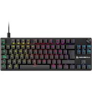 TECLADO GAMING NEWSKILL SERIKE TKL V2 ALAMBRICO USB A ALUMINIO ABS RGB ES NEGRO
