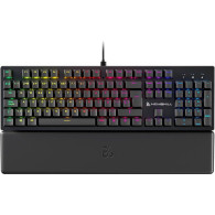 TECLADO GAMING NEWSKILL SERIKE V2 ALAMBRICO USB A ALUMINIO ABS RGB ESPAØOL NEGRO