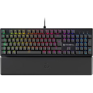 TECLADO GAMING NEWSKILL SERIKE V2 ALAMBRICO USB A ALUMINIO ABS RGB ESPAØOL NEGRO