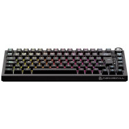 TECLADO GAMING NEWSKILL PYROS PRO 75% 2.4GHZ 1200MAH CABLE BT RGB ESPAØOL NEGRO