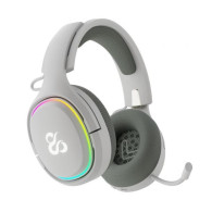 AURICULARES GAMING NEWSKILL ATON V2 IVORY TIPO C 2.4GHZ BT 1500MAH RGB BLANCO