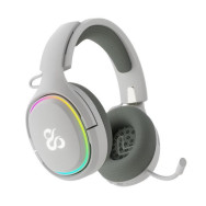 AURICULARES GAMING NEWSKILL ATON V2 IVORY TIPO C 2.4GHZ BT 1500MAH RGB BLANCO
