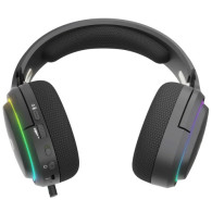 AURICULARES GAMING NEWSKILL ATON V2 TIPO C 2.4GHZ BT 1500MAH RGB ALUMINIO NEGRO