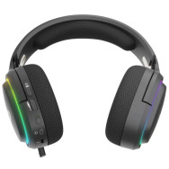 AURICULARES GAMING NEWSKILL ATON V2 TIPO C 2.4GHZ BT 1500MAH RGB ALUMINIO NEGRO