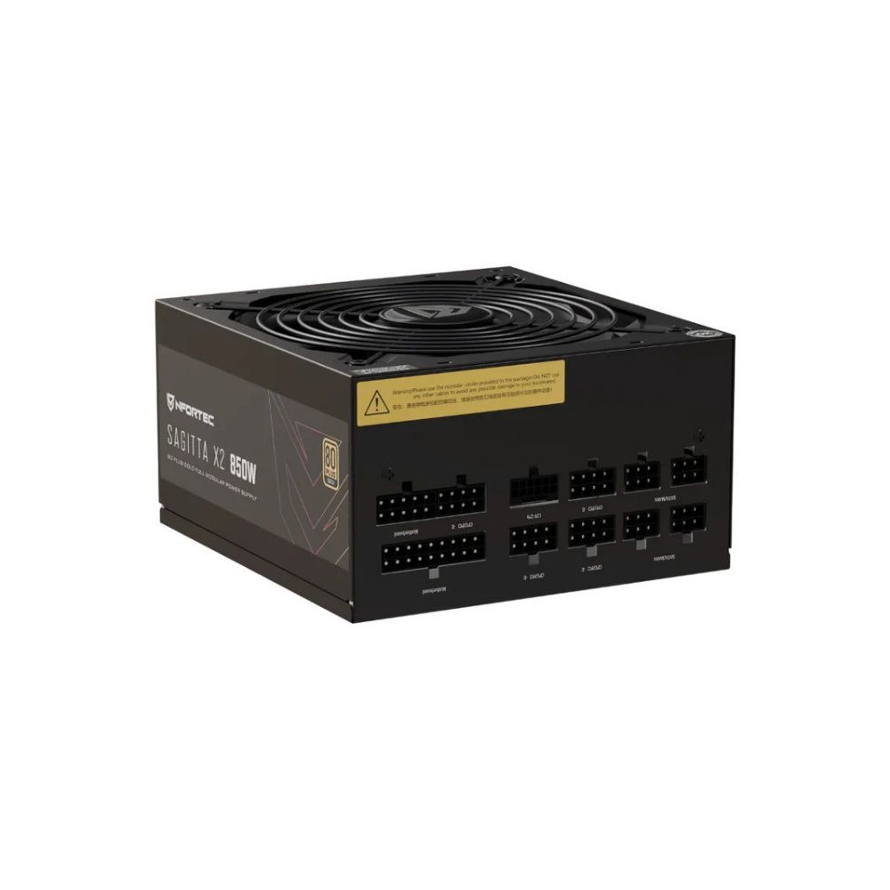 FUENTE NFORTEC SAGITTA X2 850W FULL MODULAR 80PLUSGOLD ATX3.1 PCIE5.1 SMARTECO