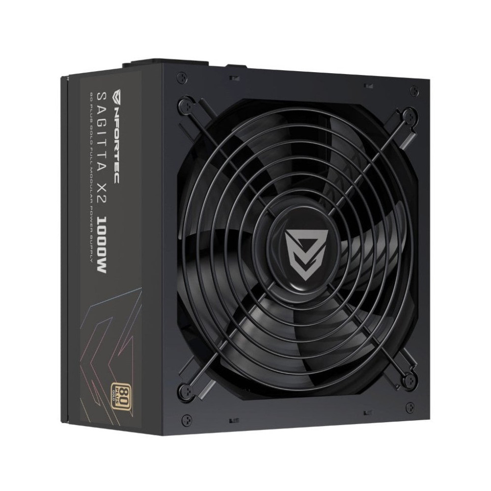 FUENTE NFORTEC SAGITTA X2 1000W FULL MODULAR 80PLUSGOLD ATX3.1 PCIE5.1 SMARTECO