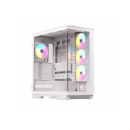 CAJA DE PC GAMING NFORTEC URSA TORRE E-ATX A-RGB C. TEMPLADO 4X120 INC. BLANCO
