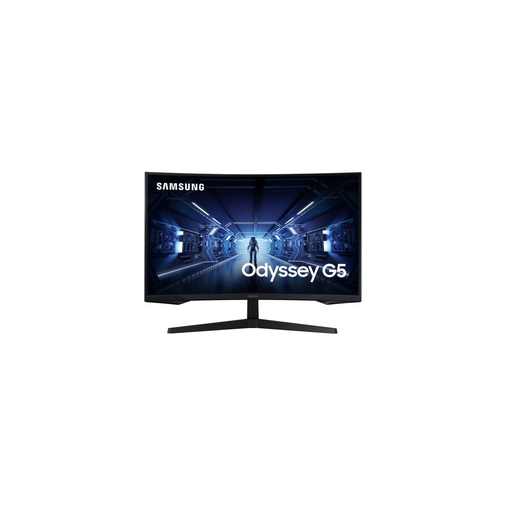 MONITOR GAMING 27" CURVO SAMSUNG ODYSSEY G5 C27G55TQBU WQHD 1MS 144HZ NEGR