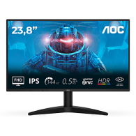 MONITOR GAMING 23.8" AOC 24B36X FULLHD IPS 0.50MS 144MHZ NEGRO