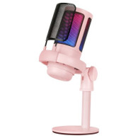 MICROFONO MARS GAMING MMICSE USB ROSA