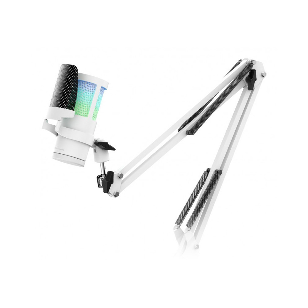 MICROFONO MARS GAMING MMICSC USB BLANCO