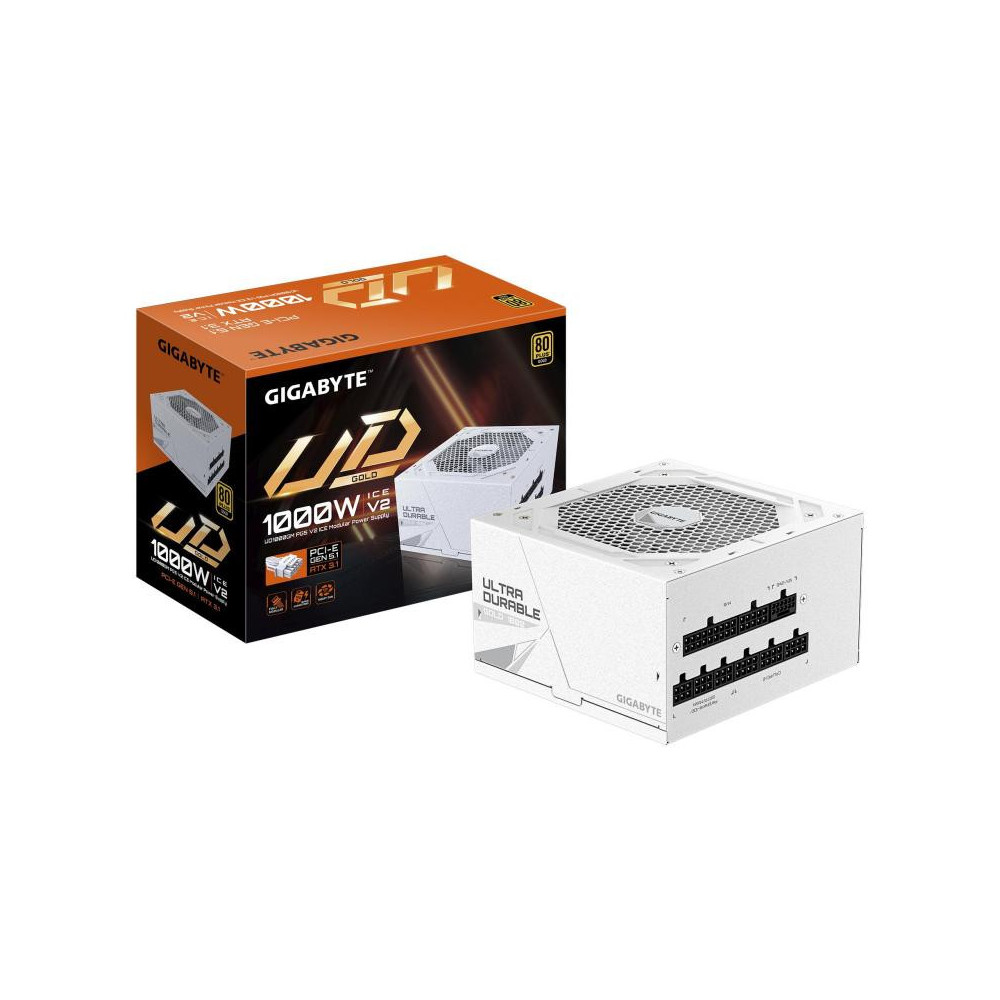 UENTE DE ALIMENTACION GIGABYTE 1000W 80+ MODULAR ATX GOLD WHITE