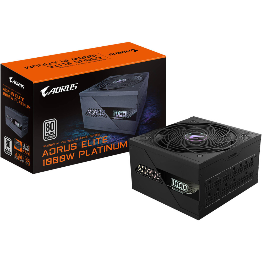 FUENTE DE ALIMENTACION GIGABYTE 1000W AORUS ELITE 80+ MODULAR ATX PLATINUM