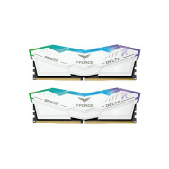 Memoria DDR5 Team Group Delta RGB 32GB 2x16GB 6000MHz CL30 XMP Blanco
